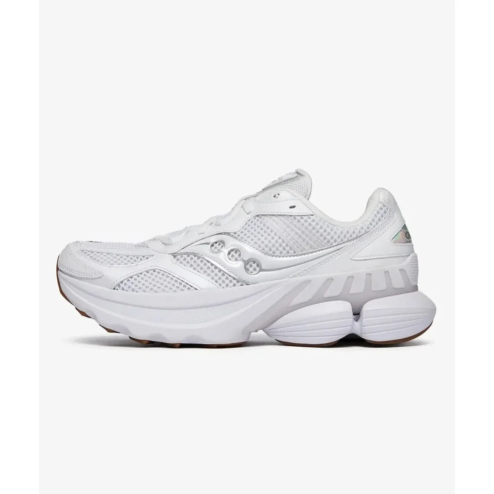 Saucony Grid NXT Triple White‎ Men's Size 10 Women's 11.5 Running Shoes Sneakers